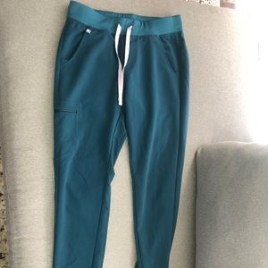 FIGS Caribbean Blue Small Tall Zamora Jogger
